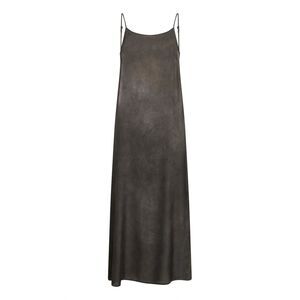 Uma Wang Women Grey Ombre-Effect Stretch Silk Anaya Dress